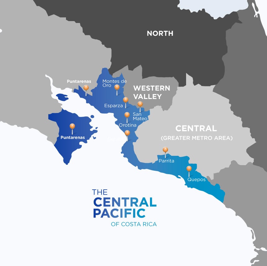 Central Pacific of Costa Rica