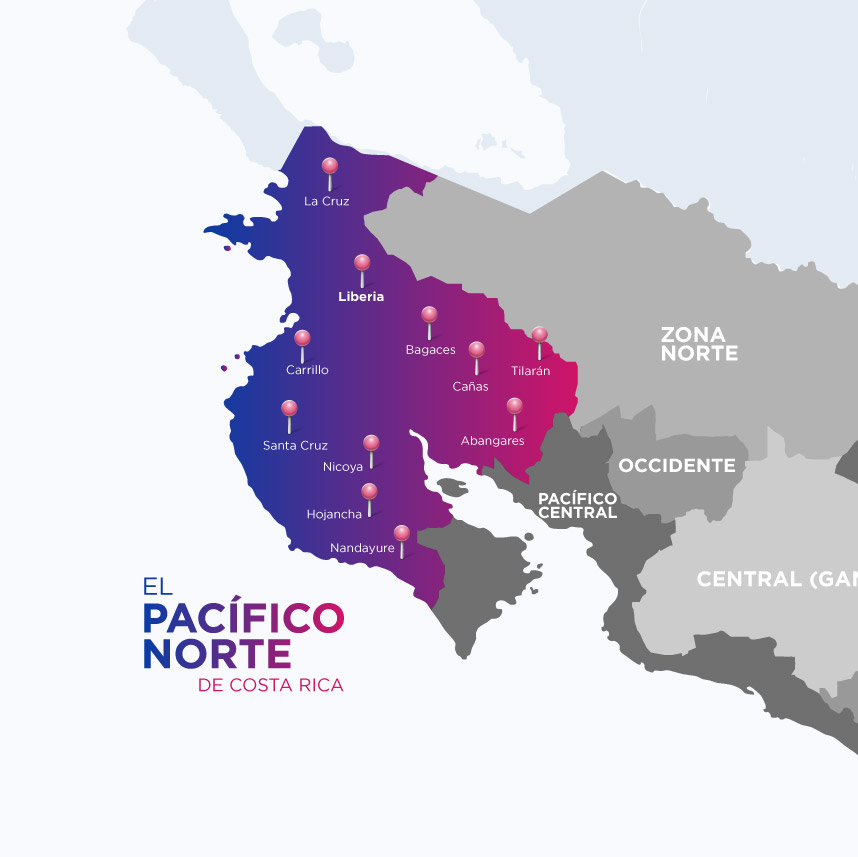 Pacífico Norte de Costa Rica